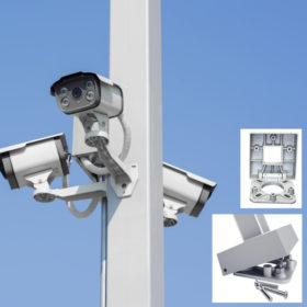 Square Aluminum Hinged Pole