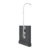 Parapet - wall mount camera pole